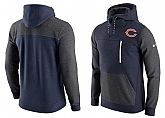 Men's Chicago Bears Nike AV15 Fleece Pullover Hoodie Navy FengYun,baseball caps,new era cap wholesale,wholesale hats